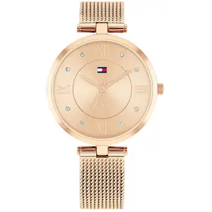Montre Femme Tommy Hilfiger Ella - 1782712 Bracelet Acier Doré rose pas cher