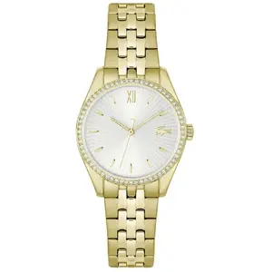 Montre femme Lacoste Tuilerie 2001324 - Bracelet Acier Doré pas cher