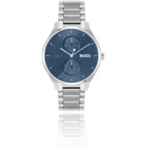 Comparateur de prix : BOSS - Montre Tyler en acier - Homme - Gris
