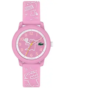 Montre mixte enfant Lacoste 12.12 Kids - 2030058 Bracelet Silicone Ros...