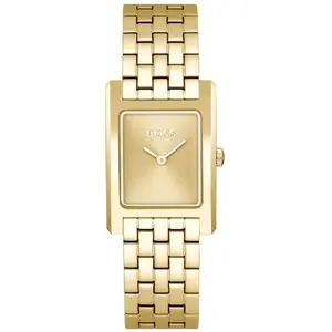 Montre Femme Boss Lucy - 1502744 Bracelet Acier Doré pas cher