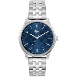 Montre Homme Lacoste Lisbon - 2011325 Bracelet Acier Argent pas cher