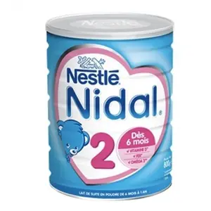 Comparateur de prix : Nestlé Nidal 2 Lait bébé 2ème âge en poudre de 6 à 12 mois - Boîte de 800g
