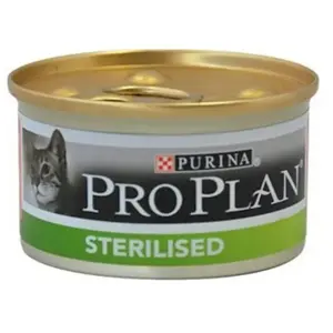 Comparateur de prix : Purina PRO Plan® Sterilised Adult Cat Mousse au Thon et au Saumon