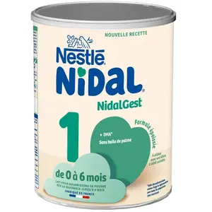 Nidal Plus Lait en Poudre 1er Âge Formule Épaissie 0-6m 800g pas cher