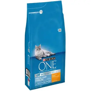 Purina One Spécial Chat Stérilisé Au Poulet Et Au Blé Croquettes pour Chat Adulte, 6kg pas cher