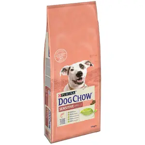 Comparateur de prix : 2x14kg PURINA Dog Chow Adult Sensitive, saumon - Croquettes pour chien
