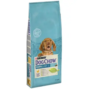 Comparateur de prix : PURINA DOG CHOW | Chiot | Croquettes pour Chiot |Poulet| Lot de 1 | 14 kg | Sac