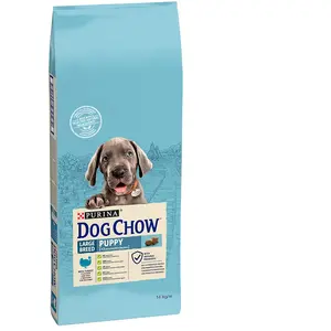 Comparateur de prix : Purina DOG CHOW Croquettes - Avec de la dinde - Pour chiot de grande race - 14 kg
