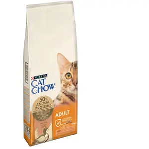 Comparateur de prix : 4415 Purina Aliments pour chat Cat Chow Adulte Canard 15 kg TU