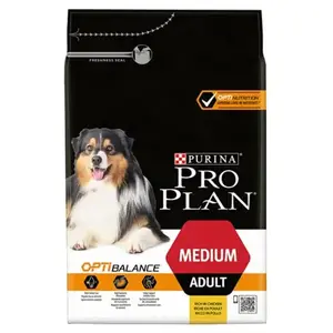 Comparateur de prix : Purina Proplan OptiBalance Chien Adulte Taille Moyenne Poulet 3kg