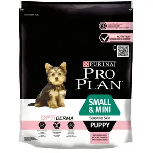 Comparateur de prix : Pro Plan Croquettes chien Small et Mini Sensitive Skin - riche en Saumon - 3kg