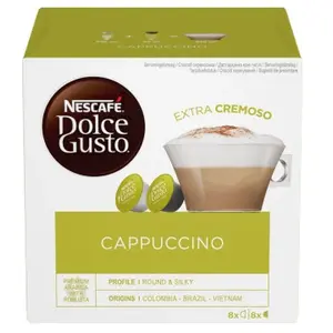 Comparateur de prix : Capsules de café NESCAFÉ® Dolce Gusto® Cappuccino, 8+8 pcs.