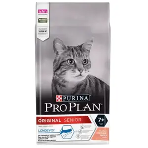 Comparateur de prix : Purina 3kg Original Senior 7+ riche en saumon Pro Plan - Croquettes pour chat