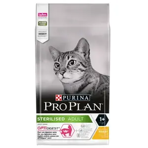 Comparateur de prix : Purina 10kg Sterilised poulet Pro Plan - Croquettes pour chat