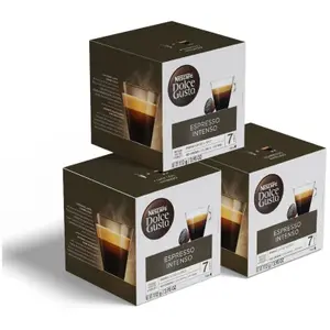 Comparateur de prix : Lot de capsules de café NESCAFÉ® Dolce Gusto® Espresso Intenso, 3 x 16...