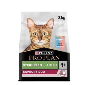 PRO PLAN Croquettes pour Chat Sterilise Optisavour Canard - 3kg