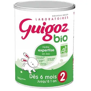 Comparateur de prix : Guigoz Bio Lait 2ème Age 800g