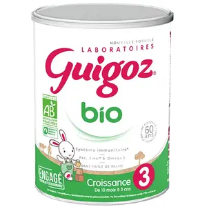 Comparateur de prix : Guigoz Bio Lait Croissance 3ème Age 800g