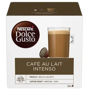 Capsules de café NESCAFÉ® Dolce Gusto® Café au Lait Intenso, 16 pièces. pas cher