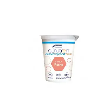 Comparateur de prix : Clinutren Dessert HP/HC + Pêche 4 x 200g