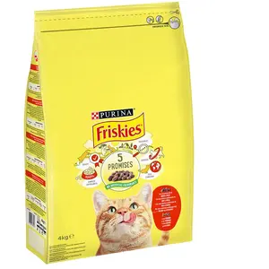 PURINA Friskies boeuf, poulet, légumes pour chat - 4 kg pas cher