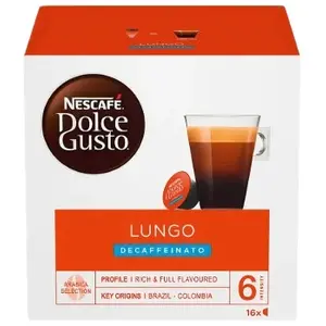 Comparateur de prix : Capsules de café NESCAFÉ® Dolce Gusto® Lungo Decaffeinato, 16 pcs.
