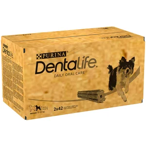 28x69g PURINA Dentalife Bâtonnets à mâcher de taille moyenne 84 bâtonnets - Friandises pour chien pas cher