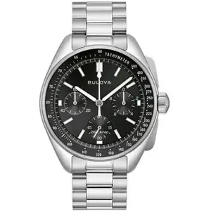 Bulova Hommes Analogique Quartz Montre avec Bracelet en Acier Inoxydable 96K111 pas cher