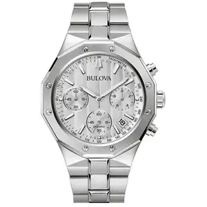 Comparateur de prix : Montre - BULOVA - 96B408 - Quartz - Acier inoxydable - 44 mm - Argenté