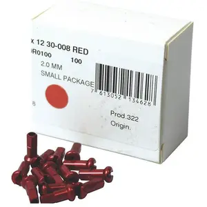Dt swiss Roues Dt Swiss Cable Tips Aluminium 100 Units 2 mmVendu parfnac