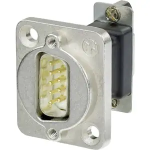 Neutrik NADB9MF Adaptateur et connecteur de câbles D-SUB Noir, Argent pas cher