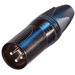 Neutrik NC 3 MXXBAG Connecteur XLR mâle noir - Connecteur XLR 3 pol. pas cher