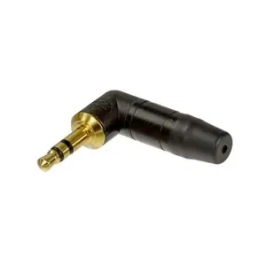 Neutrik NTP-3RCB - Prise jack stéréo, coudée - Noir - 3,5 mm pas cher