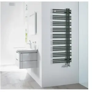 Zehnder Yucca Asym Sèche-serviettes, fonctionnement mixte ou à eau cha...