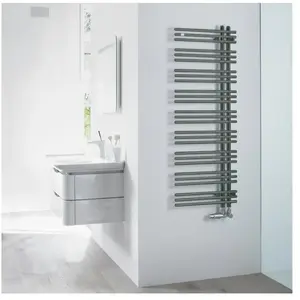 Zehnder Yucca Asym Sèche-serviettes, fonctionnement mixte ou à eau cha...