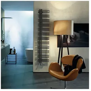 Zehnder Yucca Asym Sèche-serviettes, fonctionnement mixte ou à eau cha... pas cher