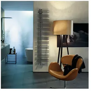 Zehnder Yucca Asym Sèche-serviettes, fonctionnement mixte ou à eau cha...