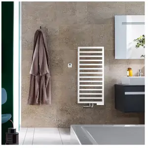 Zehnder Quaro Sèche-serviettes, fonctionnement mixte, ZQ130145B100020,...