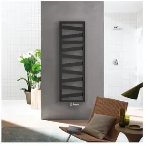Zehnder Ribbon Sèche-serviettes, fonctionnement mixte ou à eau chaude,... pas cher