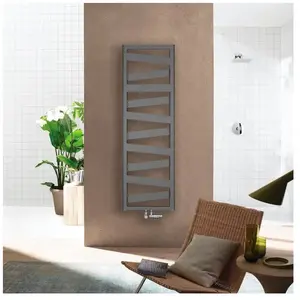 Zehnder Ribbon Sèche-serviettes, fonctionnement mixte ou à eau chaude,... pas cher