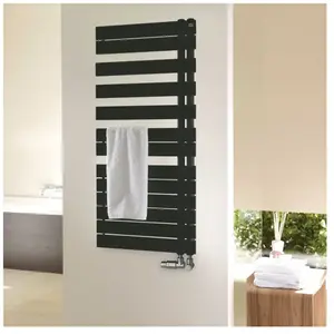 Zehnder Roda Spa Asym Sèche-serviettes, ZRF60555A600000, ROFL-120-055 pas cher