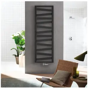 Zehnder Ribbon Sèche-serviettes, fonctionnement mixte ou à eau chaude,... pas cher