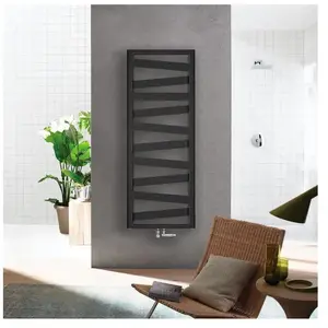 Zehnder Ribbon Sèche-serviettes, fonctionnement mixte ou à eau chaude,... pas cher