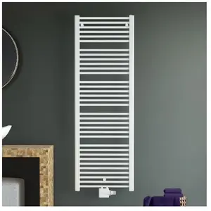 Zehnder Dero Sèche-serviettes, fonctionnement mixte ou à eau chaude, ZDD00160B100000, pas cher