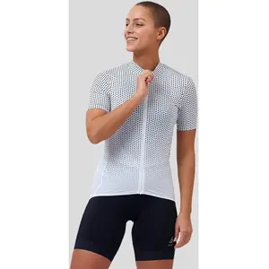 Maillot manches courtes femme odlo zeroweight chill tec blanc pas cher