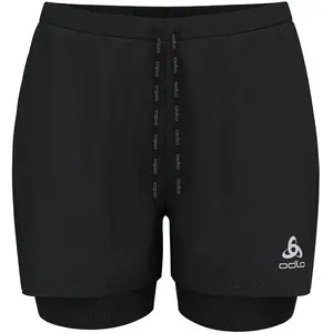 Odlo Essential 3in 2in1 Short De Running Femmes - Noir, Taille XS pas cher