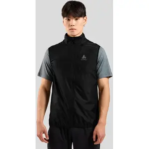 Odlo Zeroweight Gilets De Course Hommes - Noir, Taille S pas cher