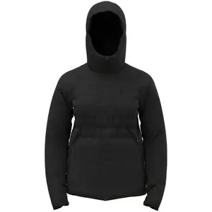 Comparateur de prix : Odlo Veste à capuche d’isolation intermédiaire Ascent S-Thermic pour femme, XS, noir