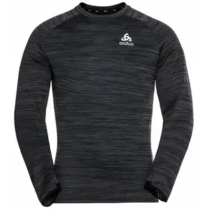 Odlo Easy Warm Mid Layer Haut Manches Longues Hommes - Noir, Taille S pas cher